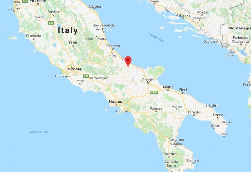 Cutremur în Italia, resimțit până la Napoli