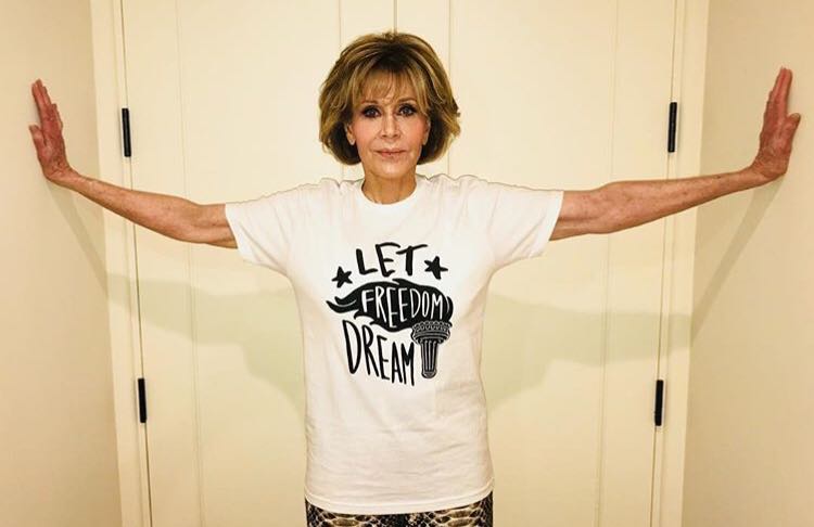 Actriţa Jane Fonda lansează o linie de vestimentație