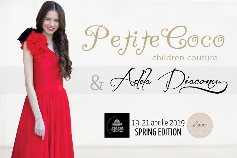 Casa de modă Petite Coco si producătorul Tv Adela Diaconu, lansează o colecție glamorous pentru copii la Bucharest Fashion Week 