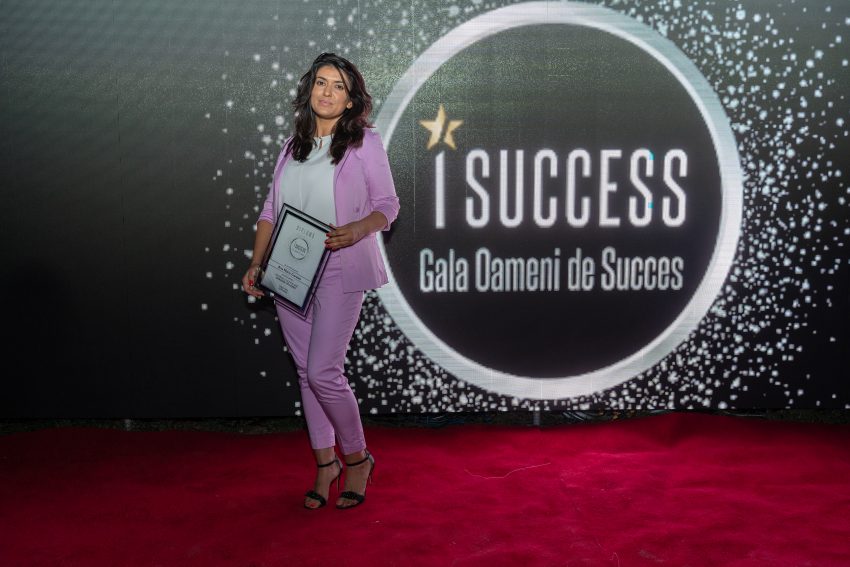 Ana Maria Caraian a fost premiata in cadrul galei ,,I Success – Oameni de succes”