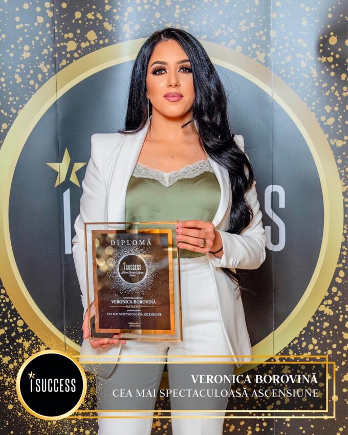 Veronica Borovină a primit premiul pentru Cea mai spectaculoasă ascensiune