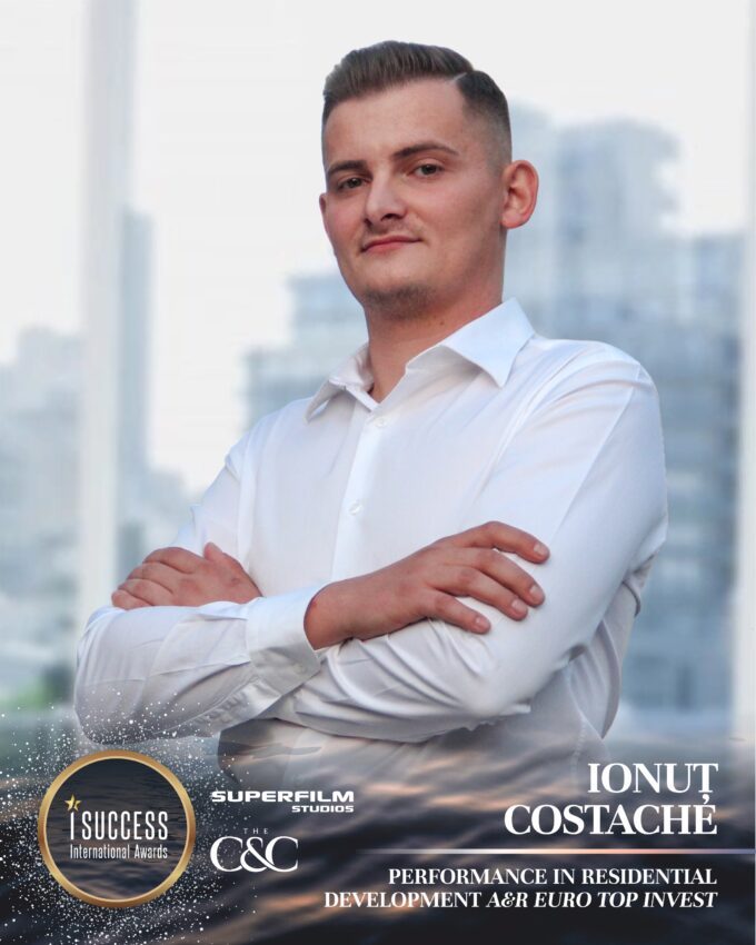Ionuţ Costache a primit premiul pentru ,, Performance in Residential Development”